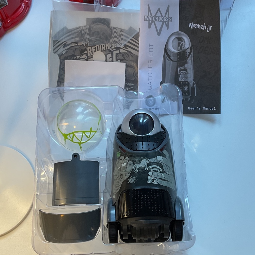 Ubisoft Watch Dogs 2 Watcher Bot Toy - White - Picture 4 of 9